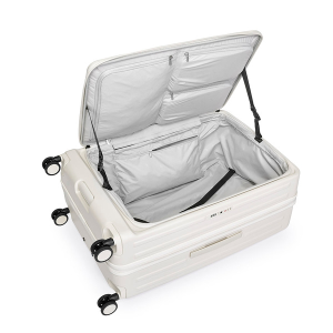 Acer 巴塞隆納前開式行李箱-25吋貝殼白