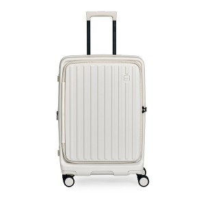 Acer 巴塞隆納前開式行李箱-25吋貝殼白