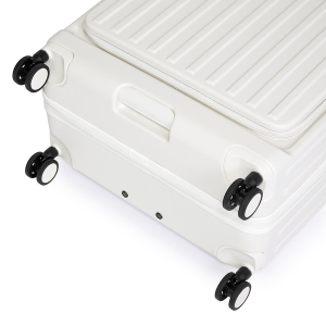 Acer 巴塞隆納前開式行李箱-28吋貝殼白