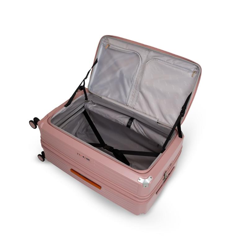 Acer 布里斯本前開式行李箱-24吋藍花楹粉