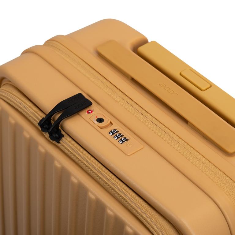 Acer 哥本哈根前開式登機箱-20吋晨曦黃