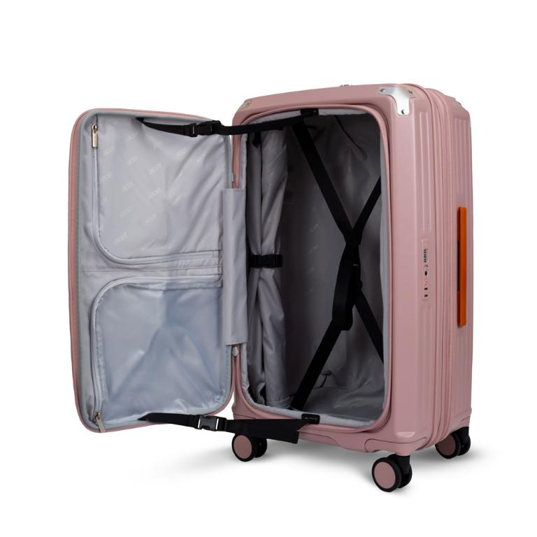 Acer 布里斯本前開式行李箱-28吋藍花楹粉