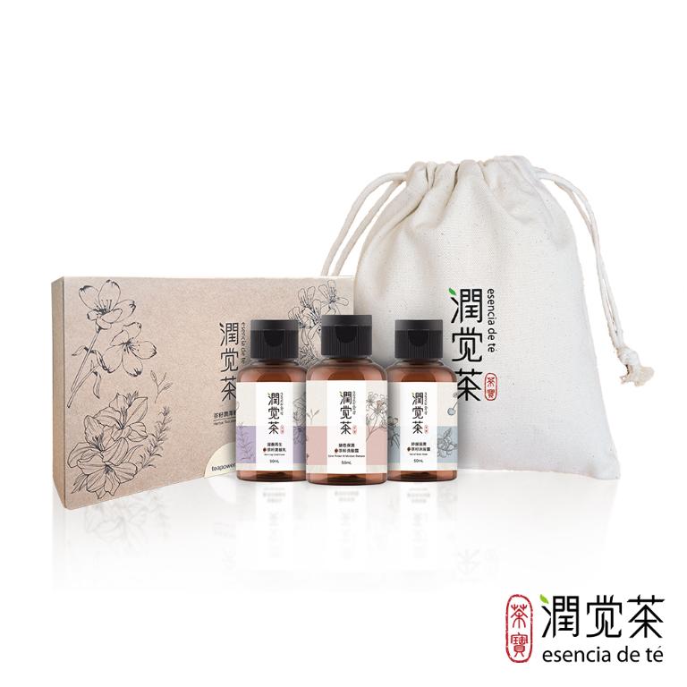 潤覺茶 茶籽潤澤輕旅行組 50ml3入組