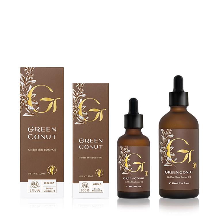 綠果 黃金乳油木果保養油50ml＋100ml
