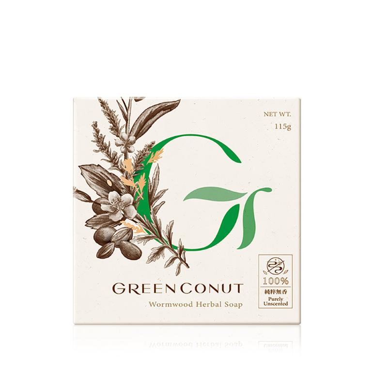 綠果 艾草穩心皂-安撫放鬆