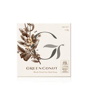 綠果 黑木死海泥皂-保濕控油