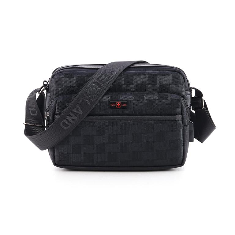 OVERLAND - 美式十字軍 - 格紋機能斜背包(小/S) - 5710