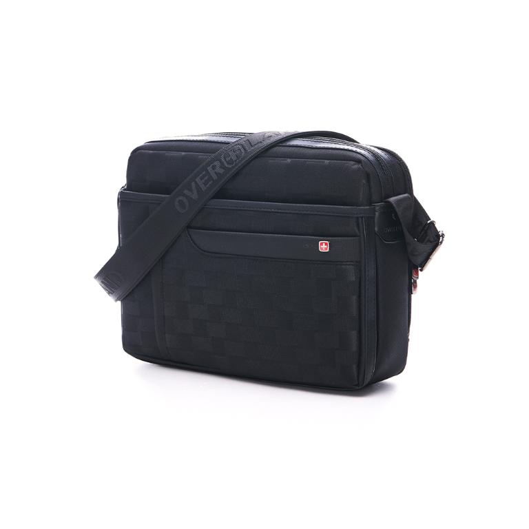 OVERLAND - 美式十字軍 - 格紋經典造型斜背包(大/L) - 2920