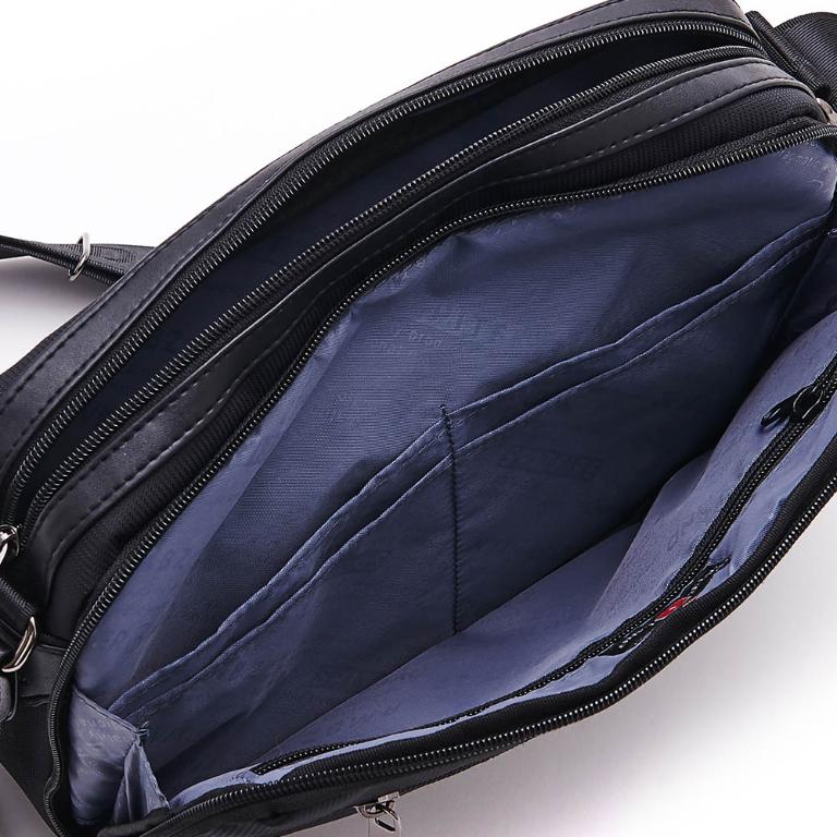 OVERLAND - 美式十字軍 - 格紋車線造型斜背包(中/M) - 2704