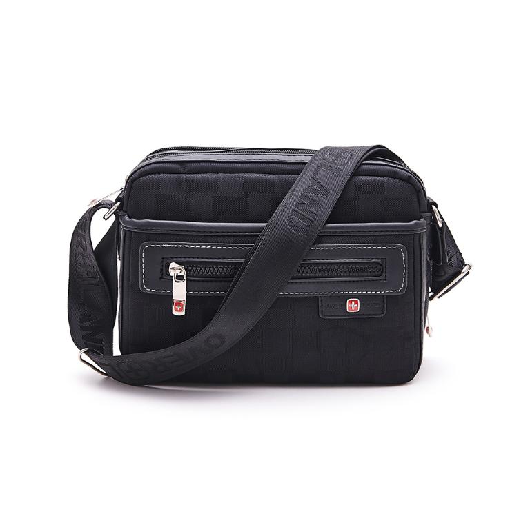 OVERLAND - 美式十字軍 - 格紋車線造型斜背包(小/S) - 2771