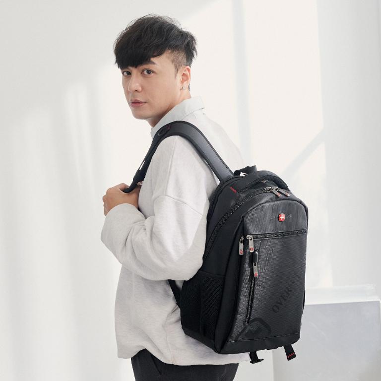 OVERLAND - 美式十字軍 - LOGO浮印後背包 - 3143