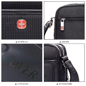 OVERLAND - 美式十字軍 - LOGO浮印斜背包(小/S) - 3134