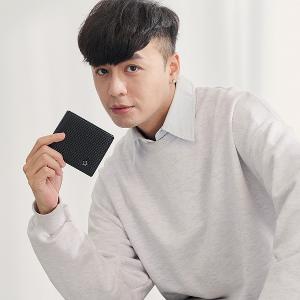 MANDE RHODE - 曼德羅德 - 真皮訂製編織紋短夾(內有左右隔層) - 86348