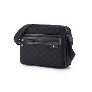 OVERLAND - 美式十字軍 - 格紋車線造型斜背包(大/L) - 2714