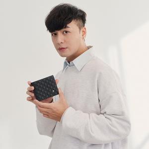 MANDE RHODE - 曼德羅德 - 真皮訂製方格紋短夾 - 86345-1
