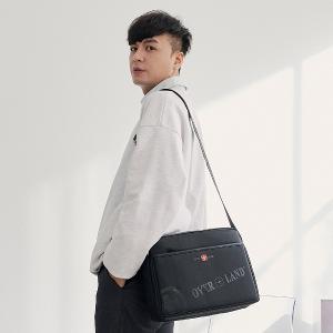 OVERLAND - 美式十字軍 - LOGO浮印斜背包(大/L) - 3141