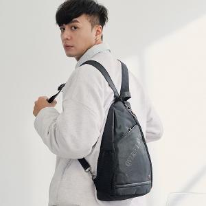 OVERLAND - 美式十字軍 - LOGO浮印側開口胸背包/後背包 - 5191