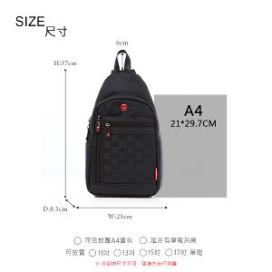 OVERLAND - 美式十字軍 - 格紋胸背包/後背包 - 5154