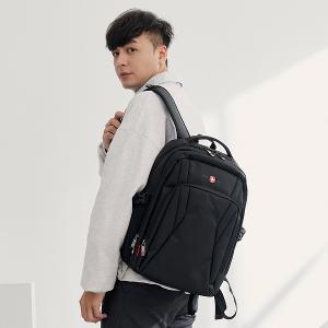 OVERLAND - 美式十字軍 - 素面休閒造型筆電後背包 - 5353