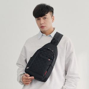 OVERLAND - 美式十字軍 - 格紋經典造型胸背包/後背包 - 5180