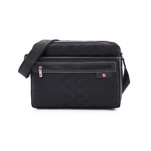 OVERLAND - 美式十字軍 - 格紋車線造型斜背包(大/L) - 2714