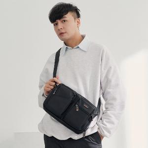 OVERLAND - 美式十字軍 - 素面造型機能多口袋斜背包 - 5701