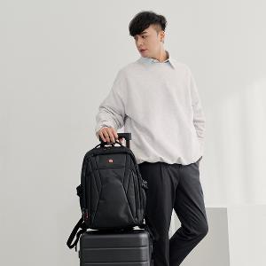 OVERLAND - 美式十字軍 - 素面休閒造型筆電後背包 - 5353