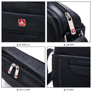 OVERLAND - 美式十字軍 - 格紋經典造型斜背包(中/M) - 2919