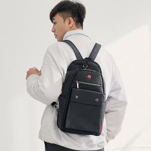 OVERLAND - 美式十字軍 - 素面掀蓋造型大容量胸背包/後背包 - 3180