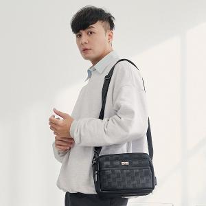 OVERLAND - 美式十字軍 - 格紋機能斜背包(小/S) - 5710