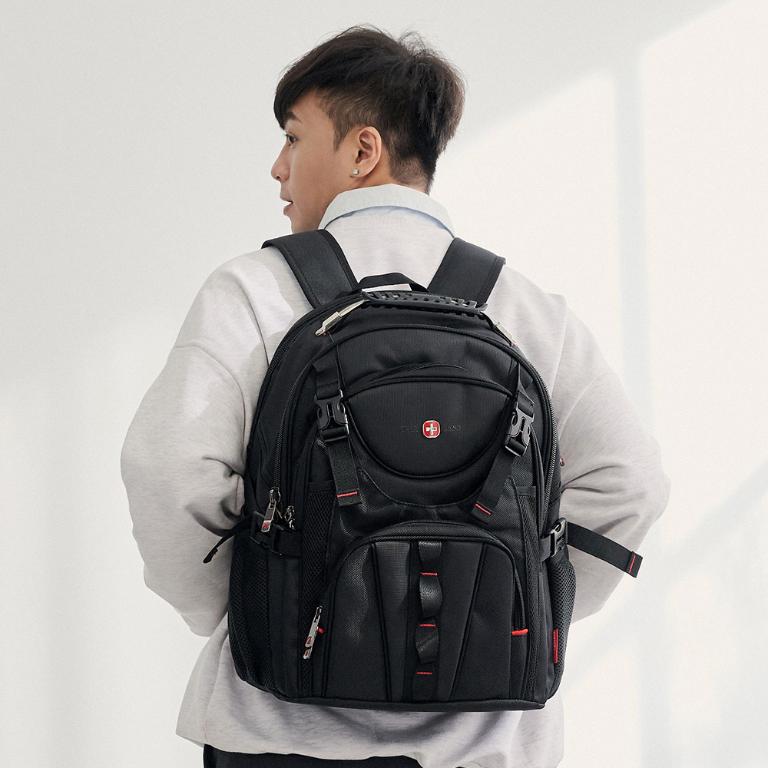 OVERLAND - 美式十字軍 - 素面機能筆電大容量後背包 - 25721