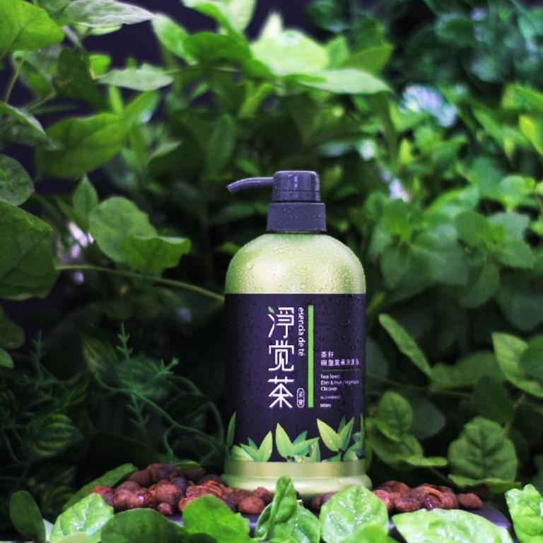 淨覺茶 茶籽蔬果碗盤洗潔液800ml