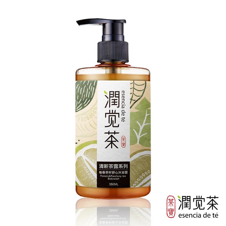 潤覺茶 柚香舒心茶籽沐浴露 350ml