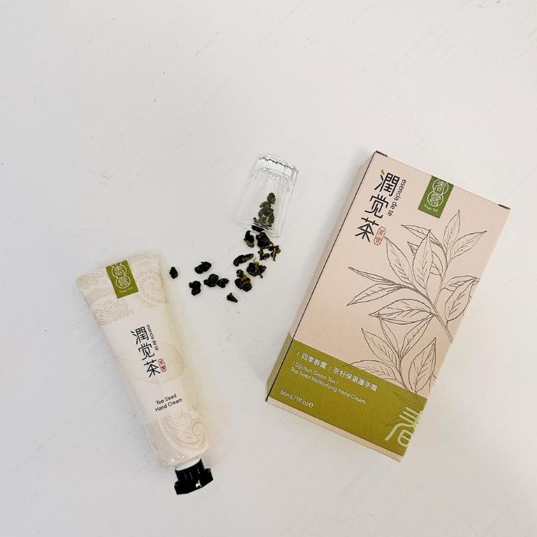 潤覺茶 四季春露茶籽保濕護手霜 50ml