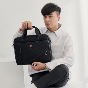 OVERLAND - 美式十字軍 - 格紋拼接公事包/電腦包/手提包 - 5793