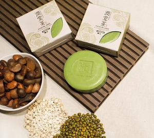 潤覺茶 茶籽綠豆薏仁潔顏皂 100g