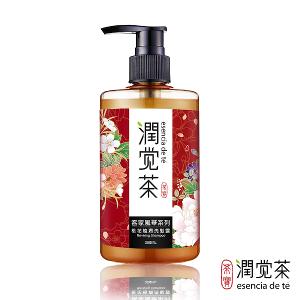 潤覺茶 桃花柔潤茶籽洗髮露 350ml
