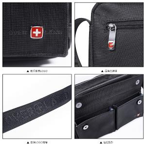 OVERLAND - 美式十字軍 - 素面掀蓋造型斜背包(大/L) - 31891