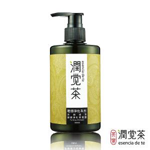 潤覺茶 茶樹綠茶輕感淨化茶籽洗髮露 350ml