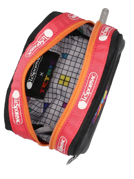 SQUARE COSMETIC 方形化妝包 - 方塊戀曲