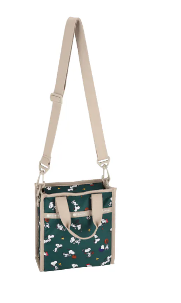 MINI N/S TOTE 迷你方型托特包 - PEANUTS 史努比與糊塗塔克