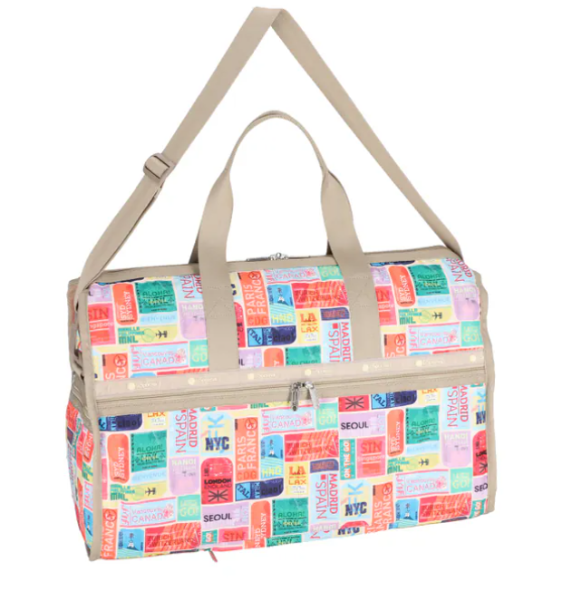 DELUXE LG WEEKENDER 奢華大型旅行袋 - 旅行印記