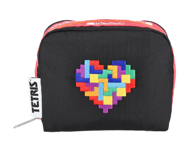 SQUARE COSMETIC 方形化妝包 - 方塊戀曲