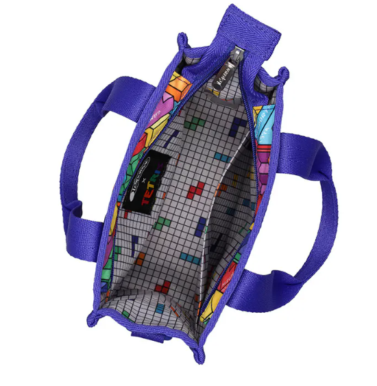 MINI N/S TOTE 迷你方型托特包 - 方塊謎城