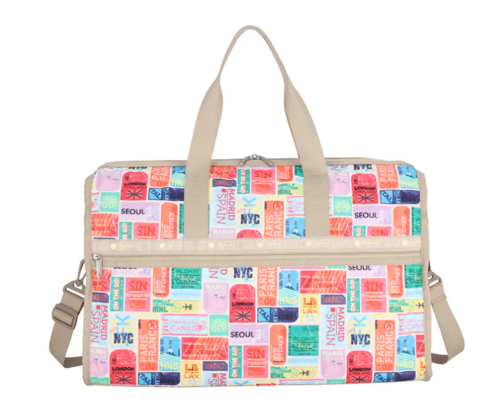 DELUXE LG WEEKENDER 奢華大型旅行袋 - 旅行印記