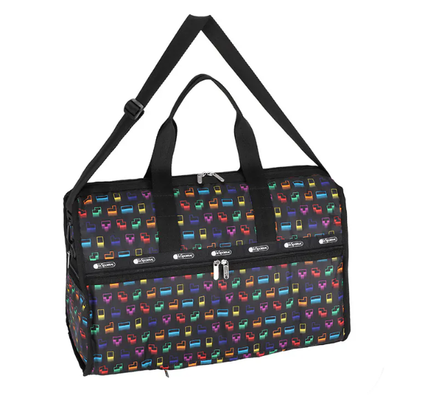 DELUXE LG WEEKENDER 奢華大型旅行袋 - 方塊拼拼樂