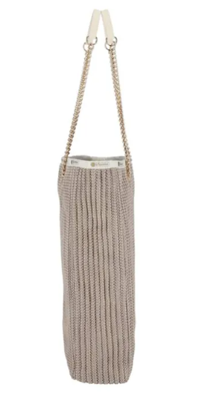 CHAIN CROCHET N/S TOTE 鏈袋編織直式托特包 - 裸紋編織