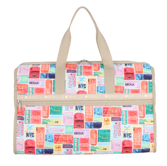 DELUXE LG WEEKENDER 奢華大型旅行袋 - 旅行印記