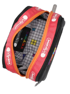 SQUARE COSMETIC 方形化妝包 - 方塊戀曲