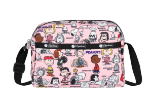 DANIELLA CROSSBODY 拉鍊斜背包 - PEANUTS 夥伴大集合